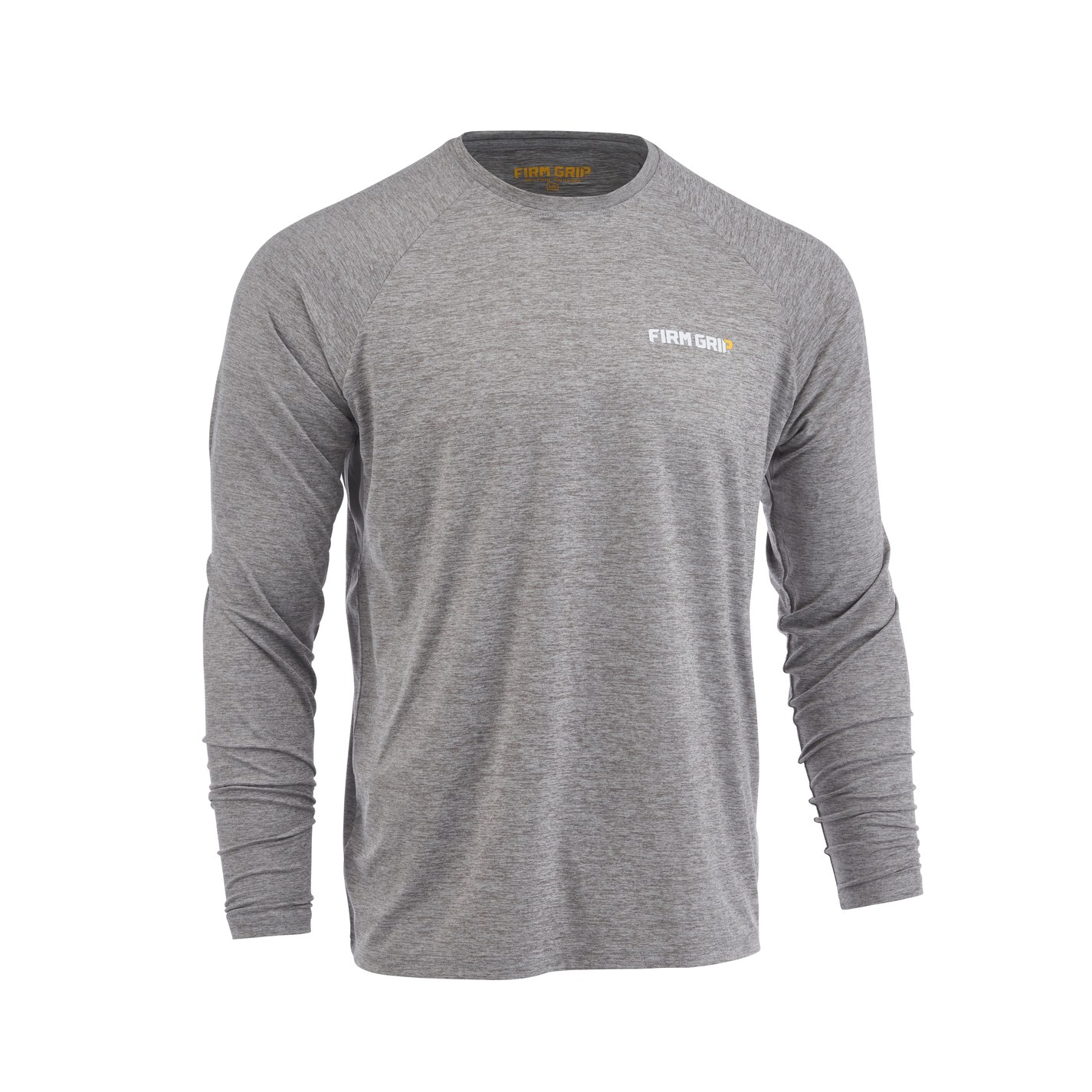 Men's Gray Performance Long Sleeved Shirt - Firm Grip