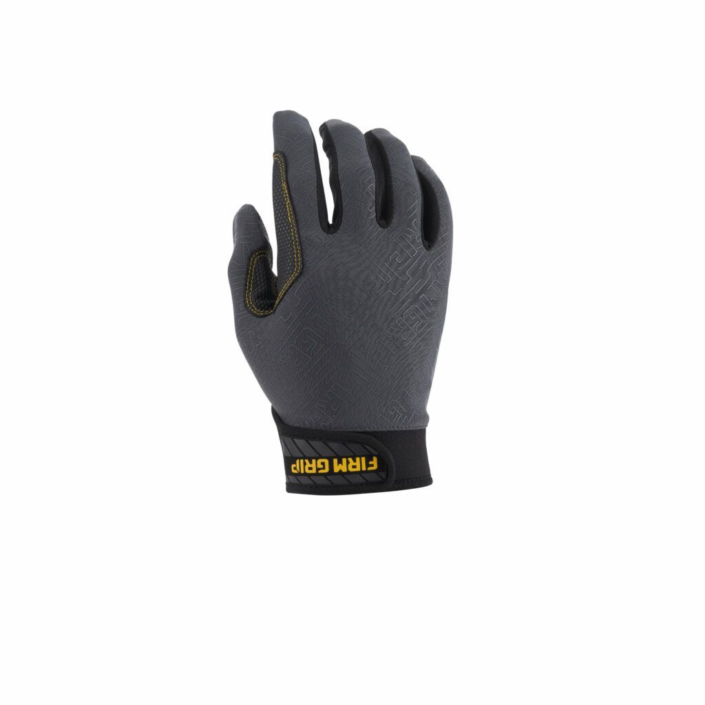 Firm Grip Pro Grip Large Black Synthetic Leather High Performance Glove