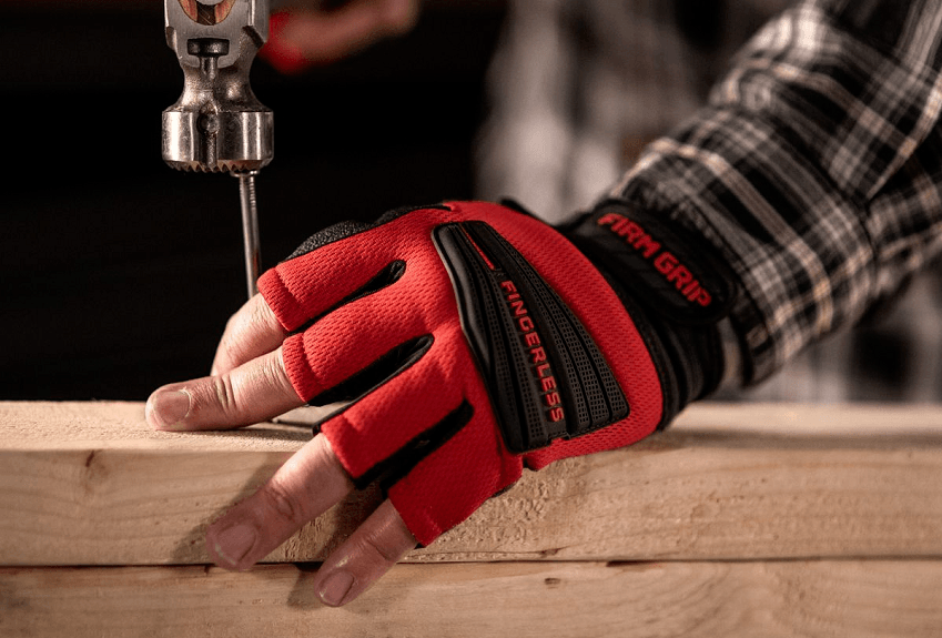Box Partners GLV1016S Pro Material Handling Fingerless Gloves